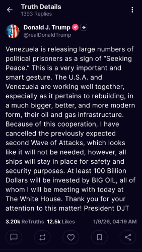 Screenshot_20260109-090323.Truth Social