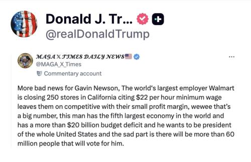 Trump Newsom 1