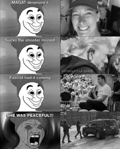 ICE she was peaceful