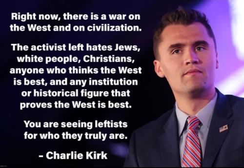 Kirk Explains Radical Left 1
