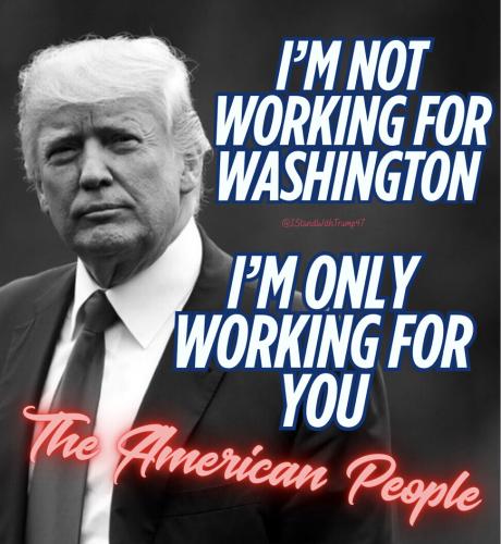 Thank you PRESIDENT TRUMP