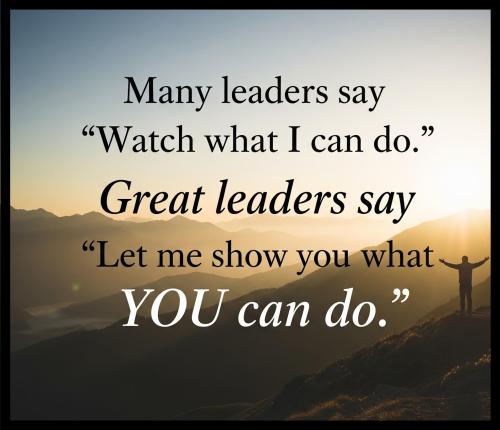 1-Leadership What You Can Do