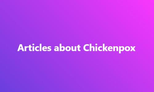 chickenpox articles