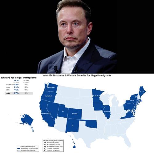 Wth why are we giving these illegal aliens free welfare and no ID