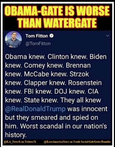 OBAMA WORSE THAN WATERGATE