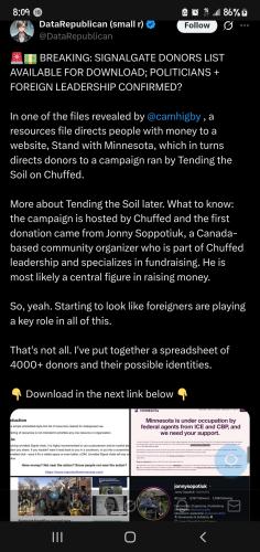 Wait what? Is this the signal list of donors paying the rioters? I'm confused