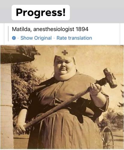 1894 Anesthesiologist