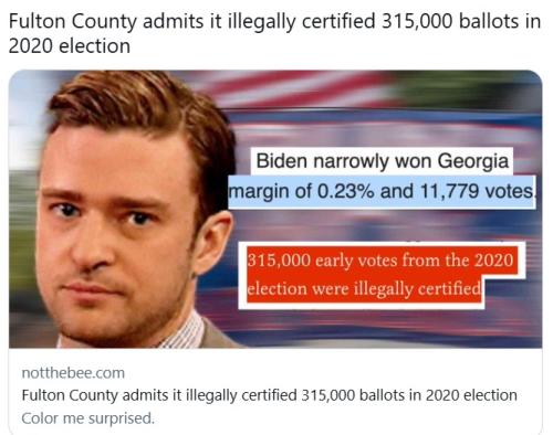 illegal votes