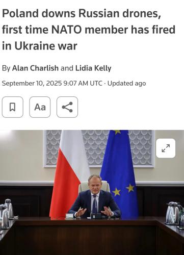 POLAND DOWNA RUSSIAN DRINE