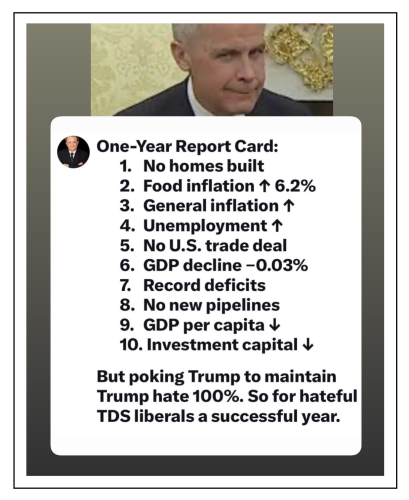 one-year report card