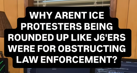 J6er's vs ice protesters