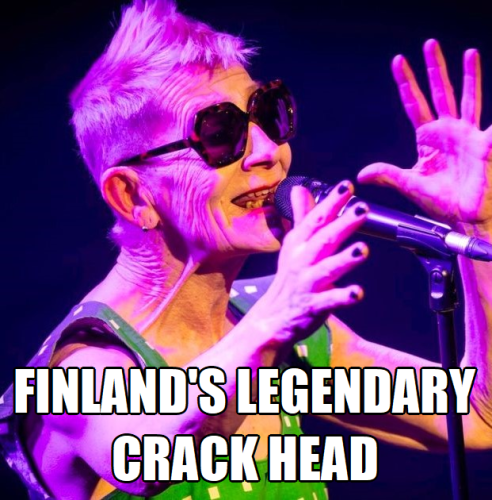 Finland's legendary crack head