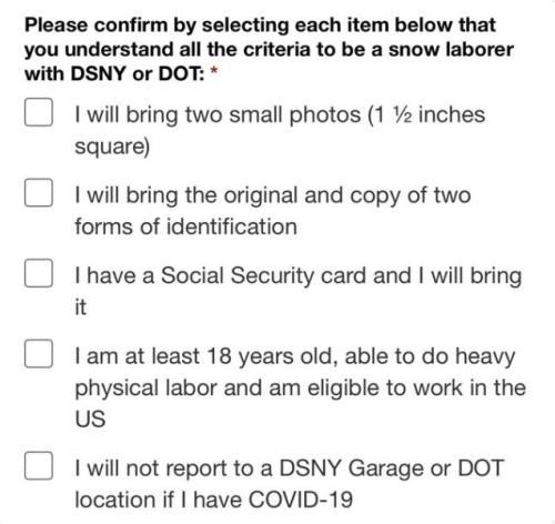 needed to snow shovel