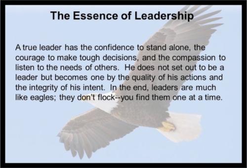 1-Leaders Stand Alone