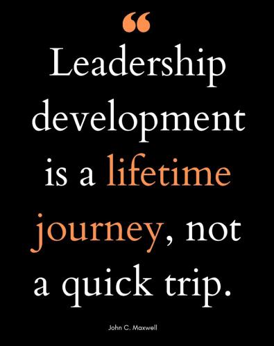 1-Leadership is a lifetime Journey