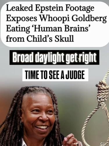 _ Tues. 3 Feb. 2026 Leaked Epstein Footage Exposes Whoopi Goldberg Eating _Human Brain from a Child_s Skull ..._A hidden trove of depraved_ high-definition (
