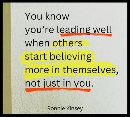 1-Leadership & Believing