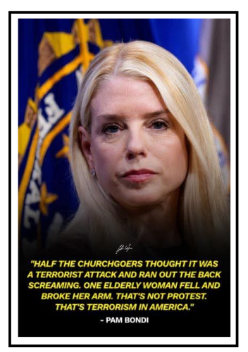 half the church goers