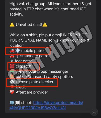 SIGNAL CHAT 666