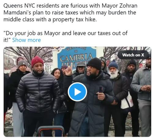 leave our taxes out of it