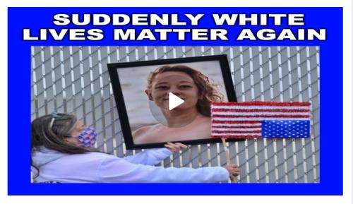 Suddenly white lives matter again screenshot