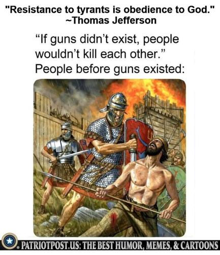 Resistance to tyrants is obedience to God.800px