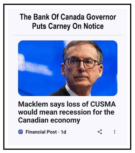 puts Carney on notice