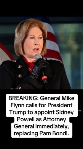 SYDNEY POEWLL FOR AG--NOW!