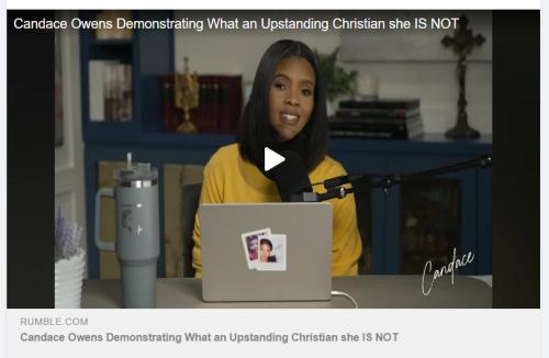 Candace Owens screenshot