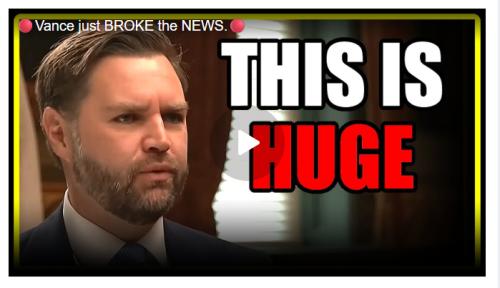 Vance just broke the news