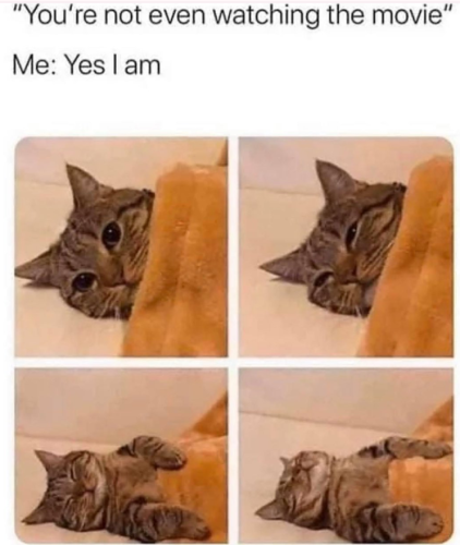 not-even-watching-movie-yes-am