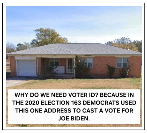 163 democrats live here