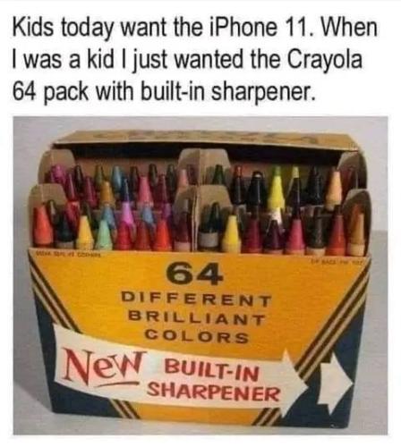 a crayons f