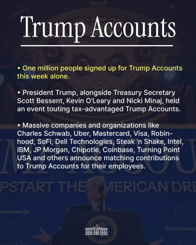 Trump Accounts 1