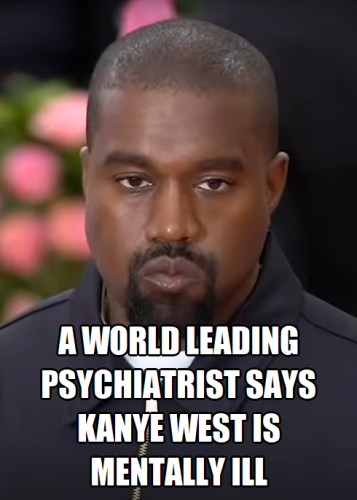 A world-leading psychiatrist says Kanye West is mentally ill   meme