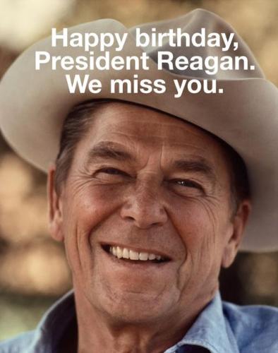 reagan birthday