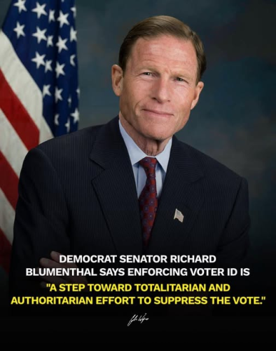 blumenthal no id to vote