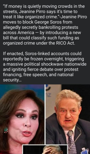 pirro on soros