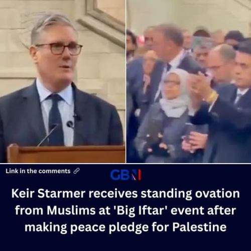 standing ovation for starmer