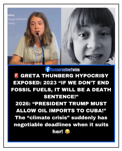 greta hypocracy