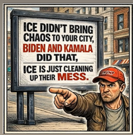 They created it ICE is cleaning it