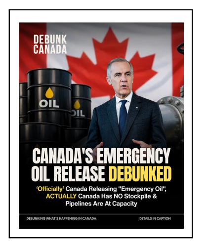 canadas oil release debunked