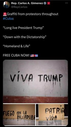 Wow!cuba needs TRUMP