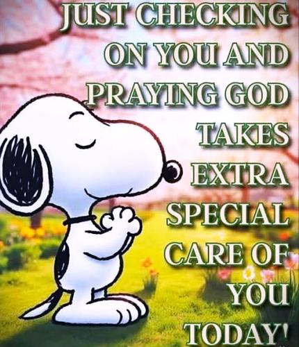033026 - Checkin on ya - Snoopy