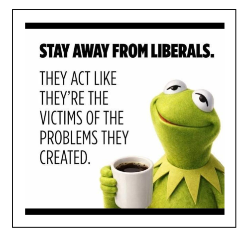 stay away from liberals