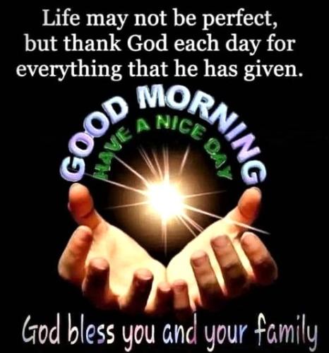 030226 - Life not perfect; be thankful anyway