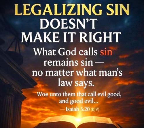 031926 - Legalizing Sin - Isa 5-20