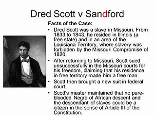 march 6 Dred Scott v Sanford