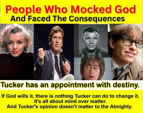 Tucker has an appointment with destiny.