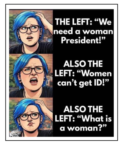 the left